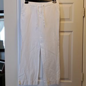 J. Crew linen/cotton pants